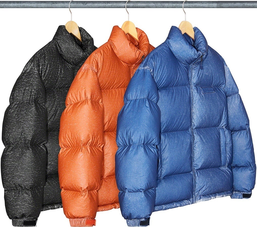Reflective Speckled Down Jacket